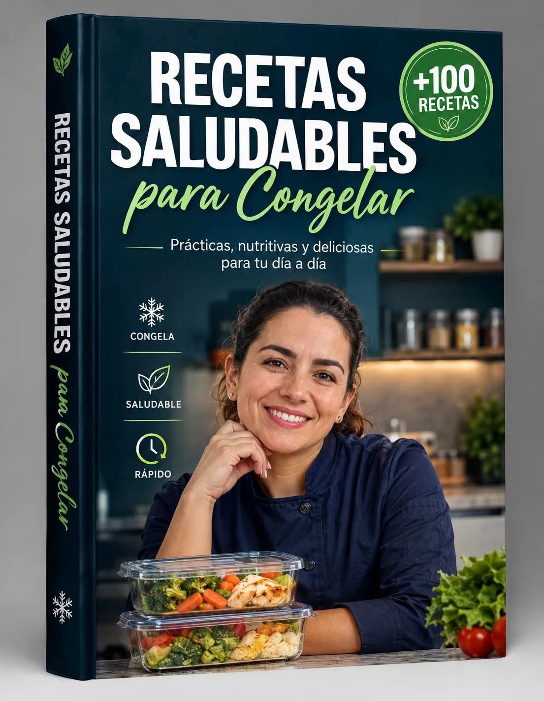 Libro Recetas saludables para congelar